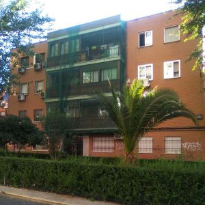 Antes de la rehabilitación en C/ Méjico, 16 Fuenlabrada